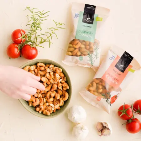 Cashewnötter Bruschetta 120g - Nötter, frön och pålägg - 6430048234671 - 1
