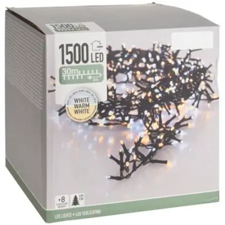 Ljusslinga Micro Cluster 1500led 30m - Ljusslingor och ljuslister - 8720573812740 - 0