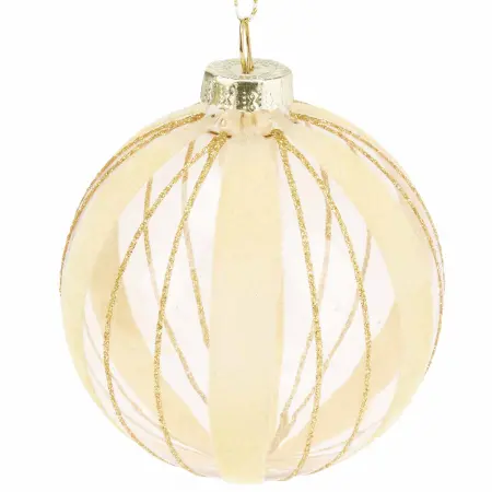 Kuulanisse Xmas Velvet 8cm assorteret - juletræspynt - 8721037181273 - 1
