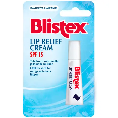 Läppkräm Blistex Lip Relief Cream SPF 15 6ml - Kosmetik - 6412203102698 - 0
