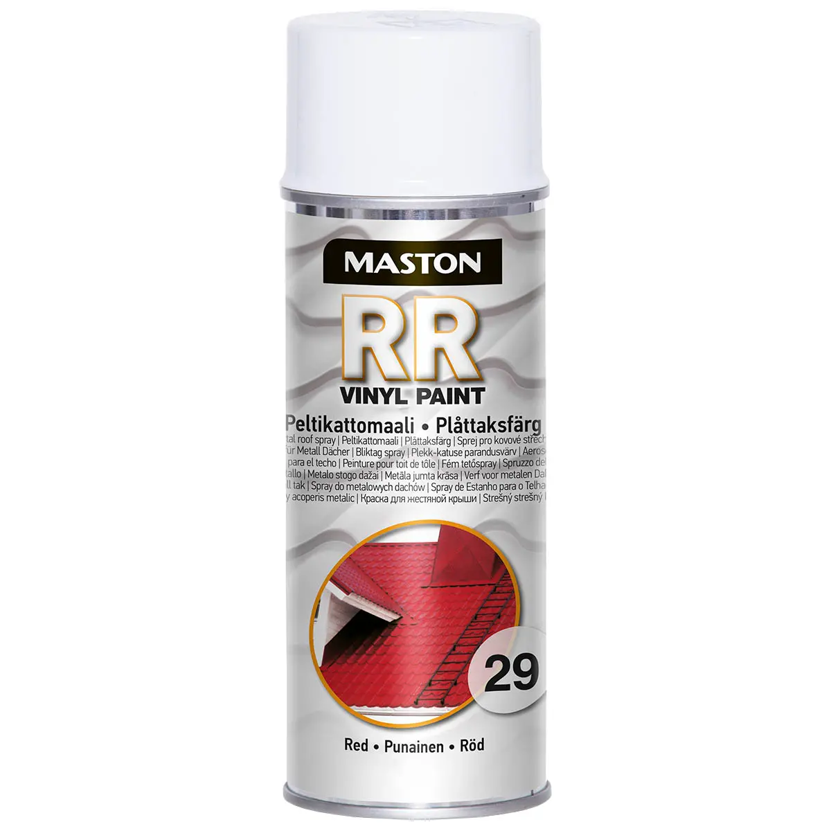 Maston sprayfärg RR 29 röd 400ml - Sprayfärg och lack - 6412494100298 - 0
