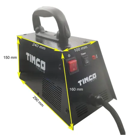 Induktionsvarmer Timco 2000W - Sodablæsning og sandblæsning - 6438014282954 - 1