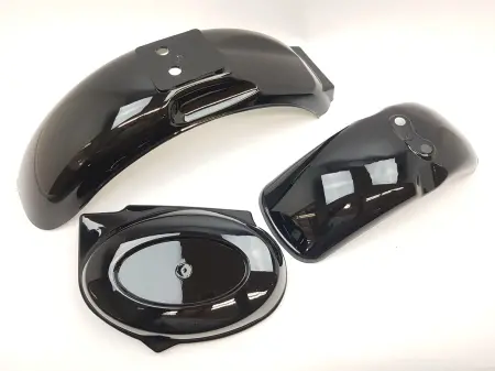 Kåpsats Monkey svart Honda Z50 - Kåpor och tankar till Monkey - 6438471025248 - 1
