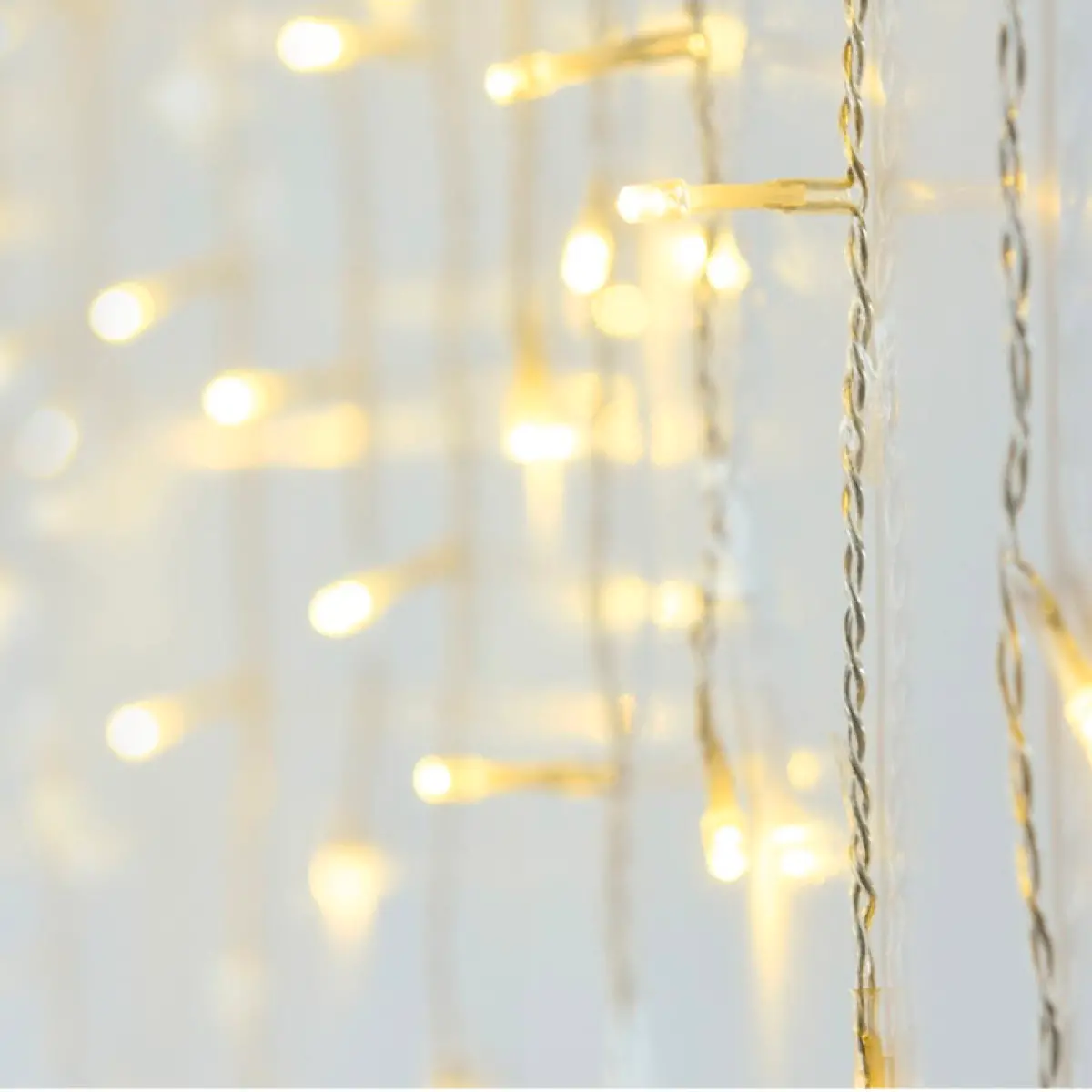 Ljusslinga istapp 180 LED varmvit - Fönster- och takfotsbelysning - 8719202259490 - 0