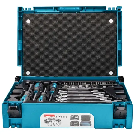 Makita E-11542 værktøjssæt 87 dele - Værktøjssæt og fatningssæt - 088381583466 - 0