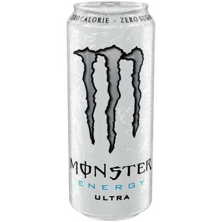 Monster Energy Ultra White 0,5l dåse -  - 5060517880804 - 0