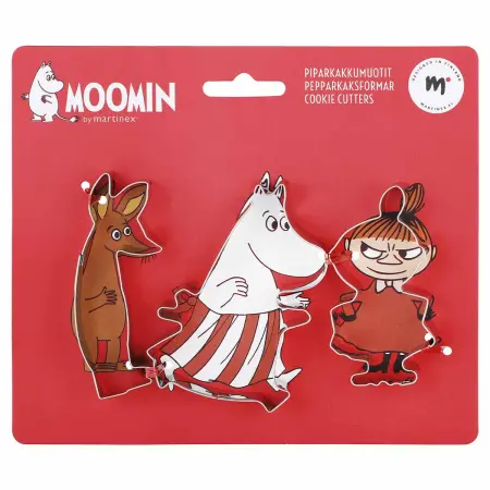 Mumin pepparkaksformar Lilla My 3-pack - Övriga bakredskap - 6416550224997 - 0
