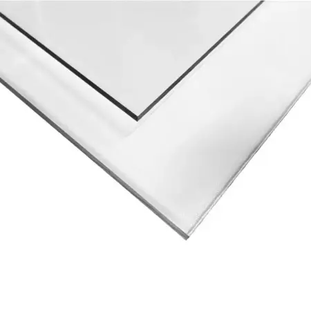 Polykarbonatplade 2mm 500x1250mm Klar - Teknisk plast - 6430070621036 - 0