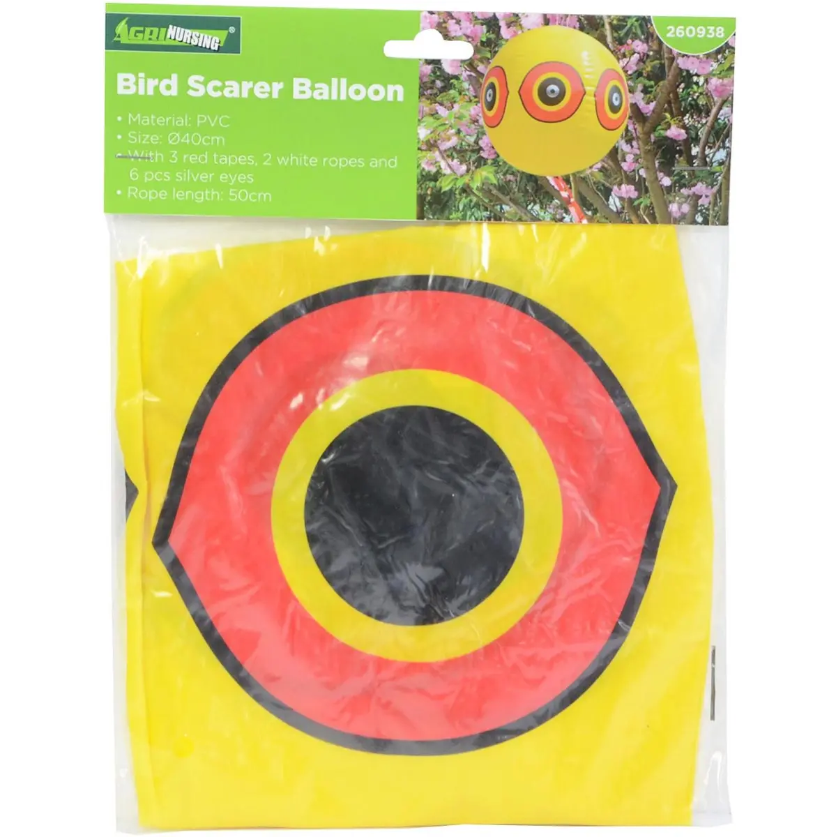 Lintornas skräpåse ballong 40 cm - Fågelskydd och fågelskrämmor - 6438168118413 - 0