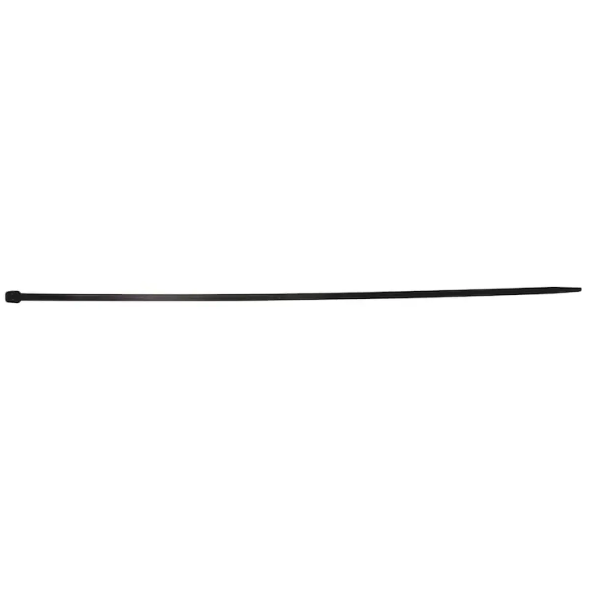 Sorte låsbar kabelbinder 4,6x199mm 100stk. - Kabelbindere og kabelbindere i rustfrit stål - 4058794664737 - 0