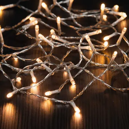 Ljusslinga 80 LED varmvit 12,9m - Ljusslingor utomhus och inomhus - 6410412717382 - 0
