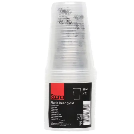 Krus engang 480 ml 25 stk - engangsbestik og servietter - 6410412864994 - 1