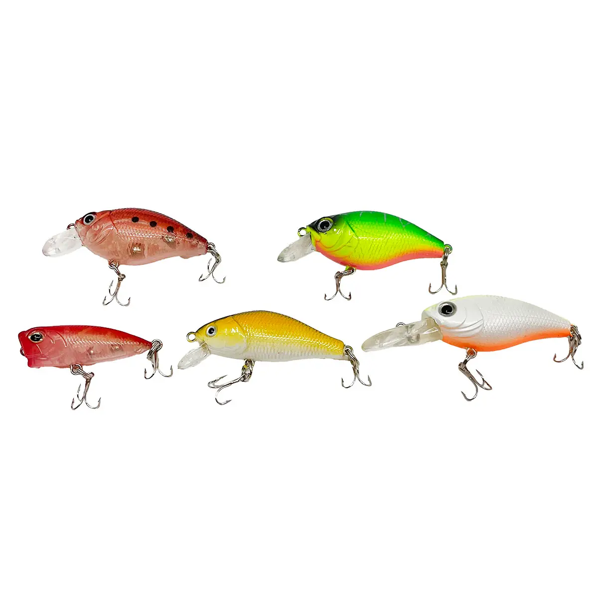 Vobbler set 5pcs 3,5-7g - Wobblers - 6410416357102 - 0
