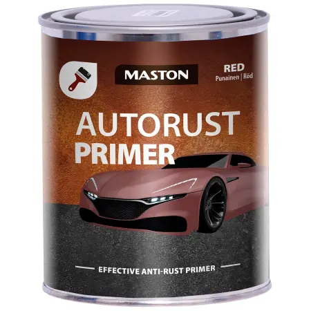 Maston färg Auto Rust röd 750ml - Färger och sprayfärger - 6412490042226 - 0