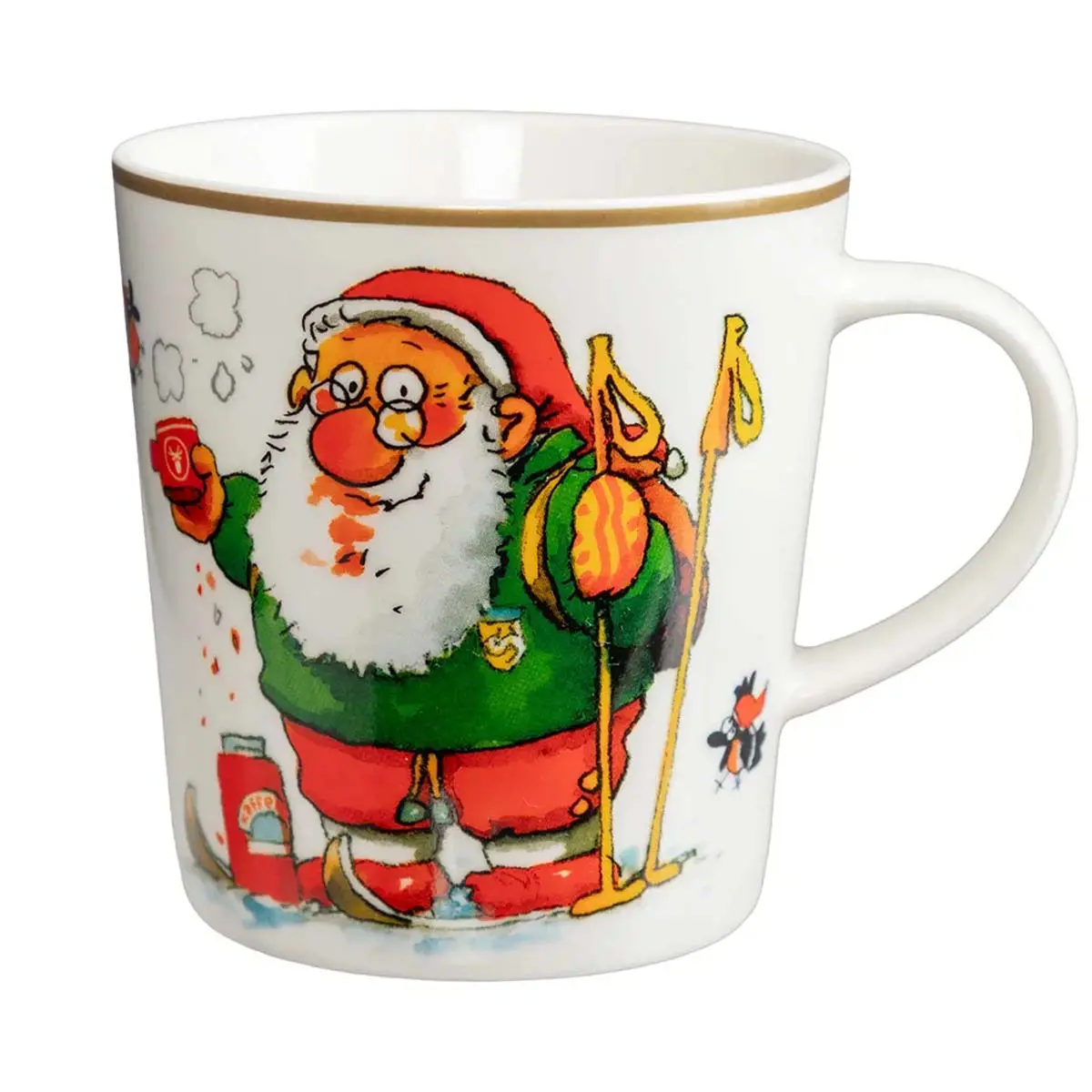 Kop Mauri Kunnas Ski 3dl - Krus, glas, tallerkener og andet service - 6416550232206 - 0