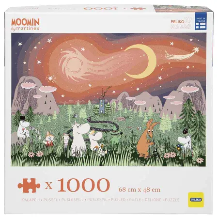 Mumi Puslespil 1000 dele STJERNEKLAR - Puslespil og brætspil - 6416550860805 - 1