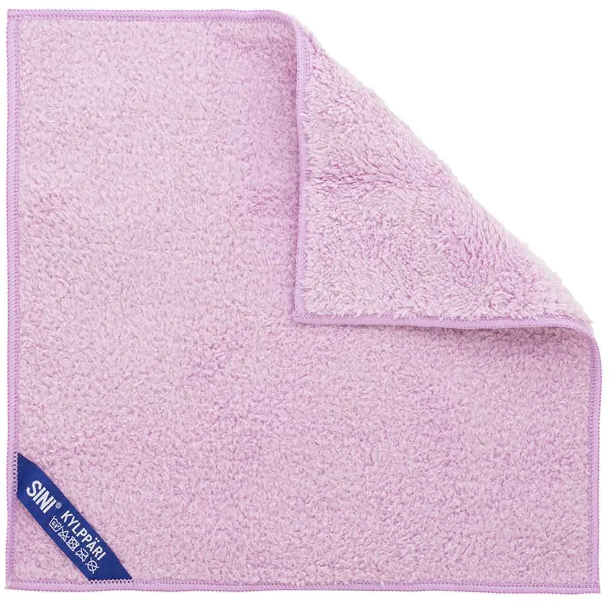Sini Badrumstrasa mikrofiber 30x30cm rosa - Rengöringsdukar och tvättsvampar - 6423800035937 - 0