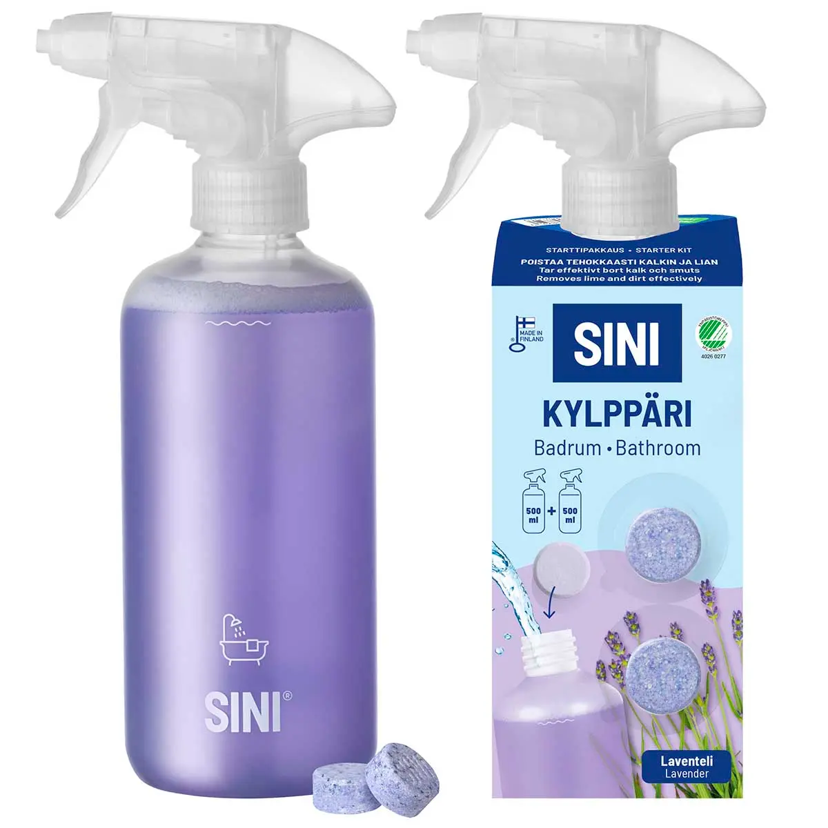 Sini startpakke Badeværelse - Rengøringsklude og svampe - 6423800070211 - 0