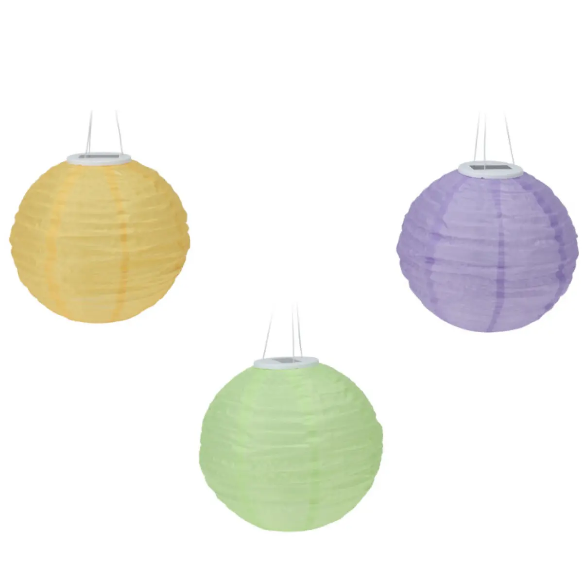 Solarcellekuglelampe Colour 28 cm - Solcellebelysning - 8720573981644 - 0