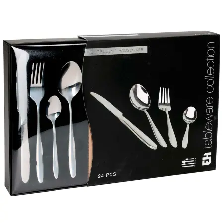 Bestikssæt 24 dele Elegance - Bestik - 8721037368858 - 0