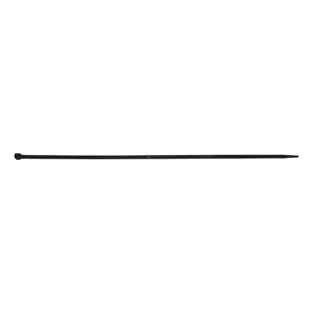 Nippuside musta lukolla 4,8x286mm 100kpl - Buntband i plast och rostfritt stål - 4058794664751 - 0