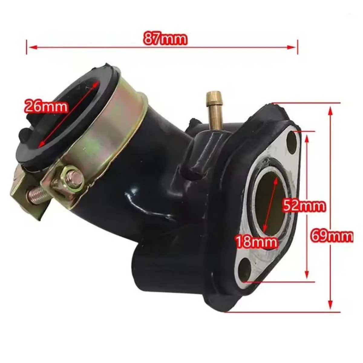 Kaasutin spjæld 139QMA/QMB - Scooter reservedele - 4250362413413 - 0