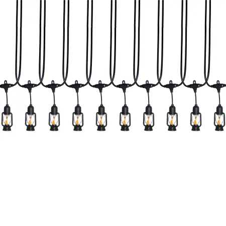 LED-ljusslinga 10 st förlängbar - Ljusslingor utomhus och inomhus - 6410416484273 - 1