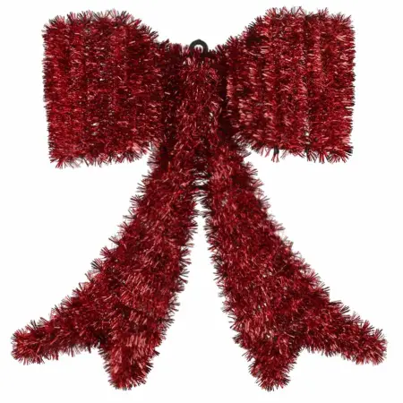 Dekorationssæt 41x42 cm rød - julepynt - 6410416576336 - 0