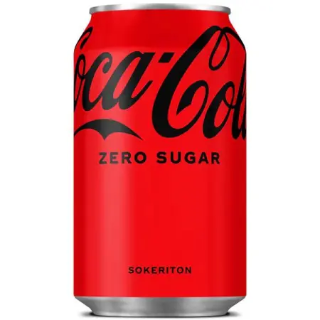 Coca Cola Zero 0,33L dåse - Soda - 6415600515566 - 0