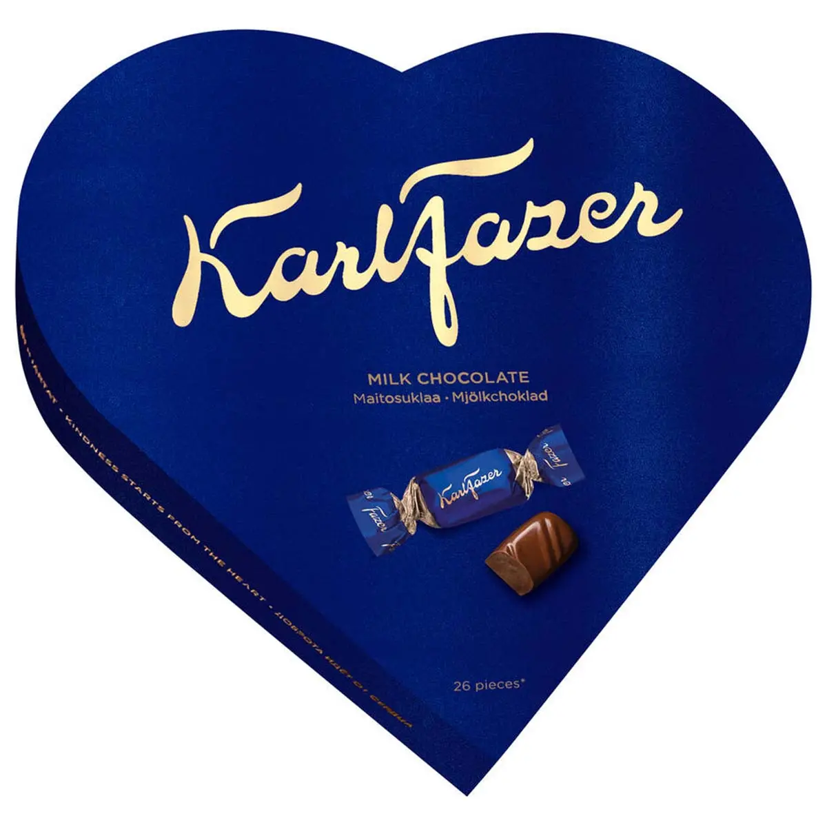 Karl Fazer chokladpraliner hjärtask 195 - Choklad och praliner - 6416453053304 - 0
