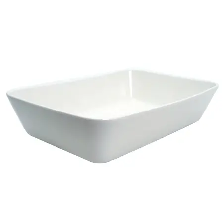 Ovnfast fad 32 cm Hjem hvid 3,5L - Krus, glas, tallerkener og andet service - 6416550203466 - 0
