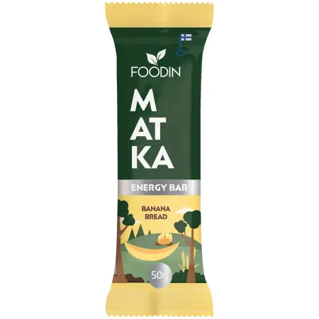 MATKA Energy Bar Bananbrød 50g - Slikbarer - 6430048239782 - 0