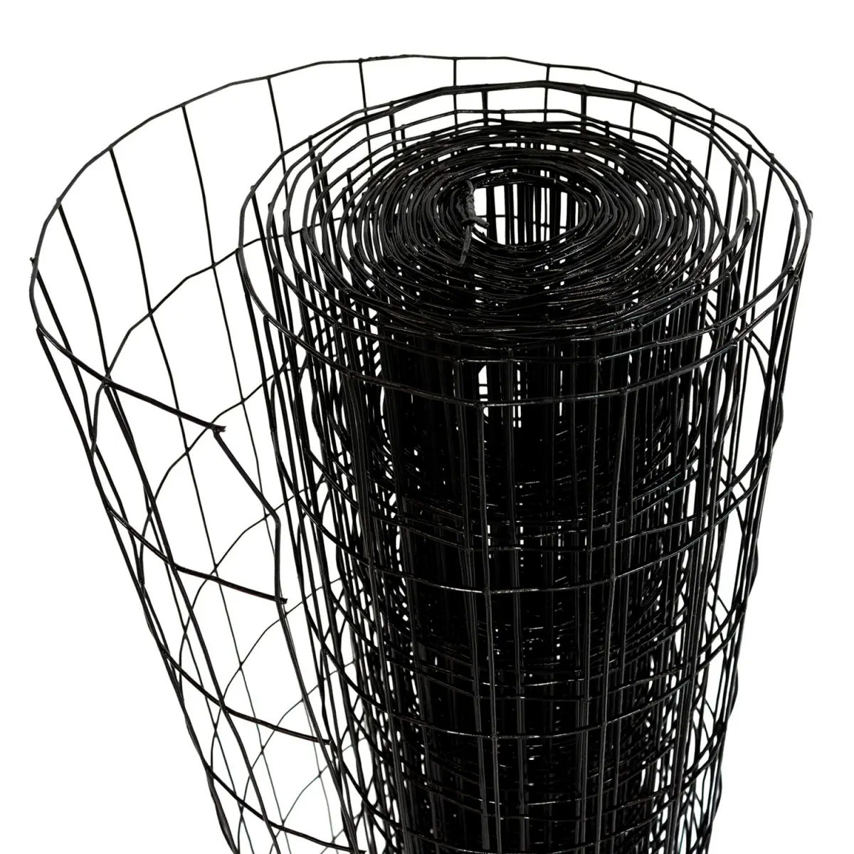 Hönät 80cm 20m svart PVC - Stängselnät och hundstängsel - 6438168115139 - 0