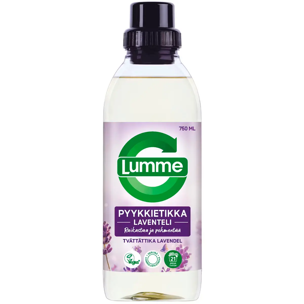 Lumme tvättika Lavendel 750ml - Sköljmedel och tvättättika - 7046110327319 - 0