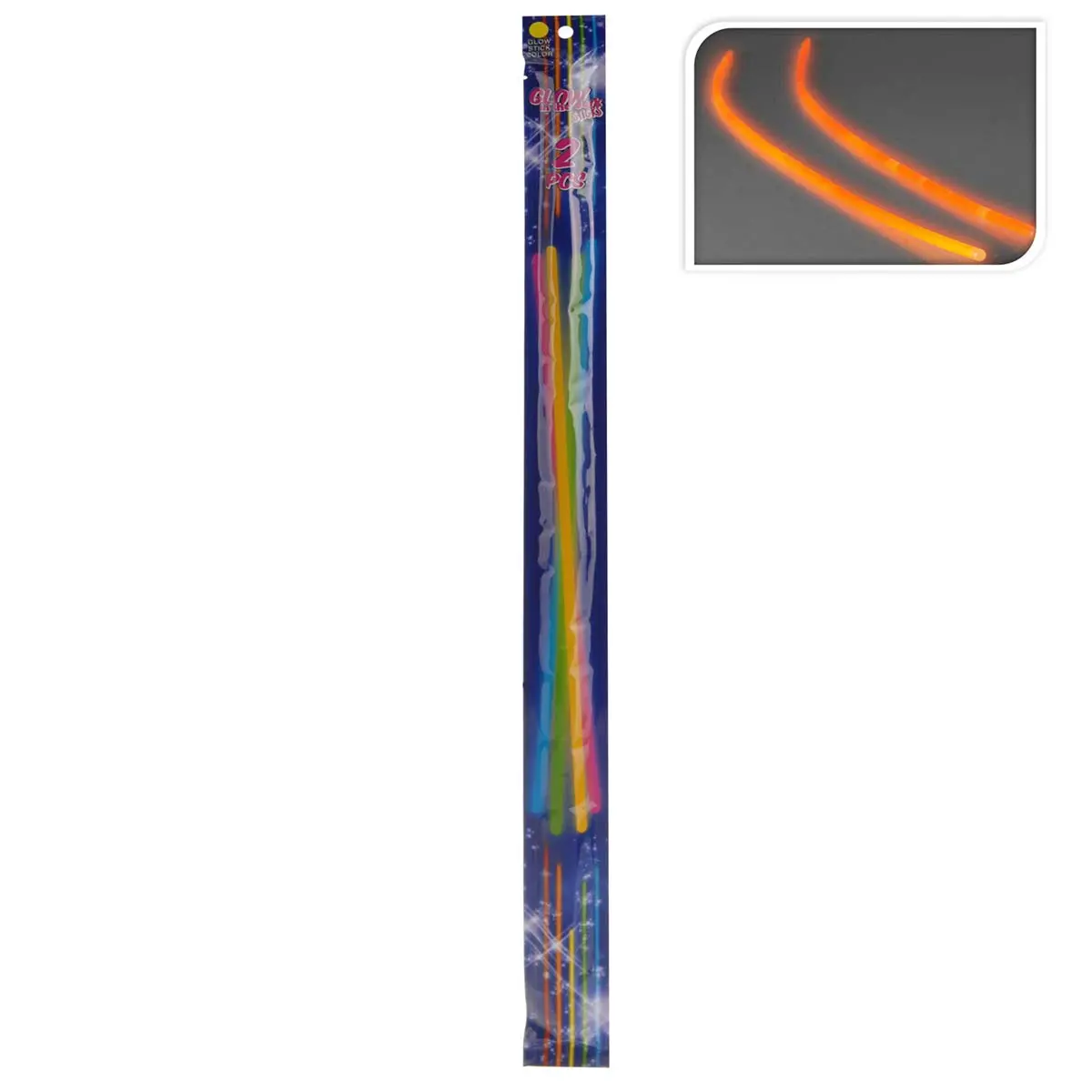 Lysstav Clow 55 cm 2 stk. - Legetøjsgadgets og andet indendørs legetøj - 8711295198571 - 0