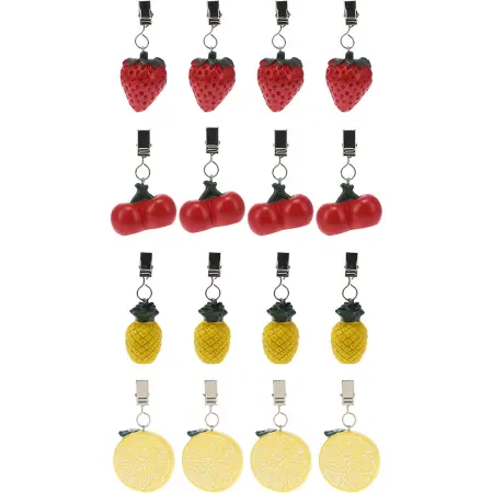Bordservietvægte 4 stk. assorteret - Havehynder - 8721037349833 - 0