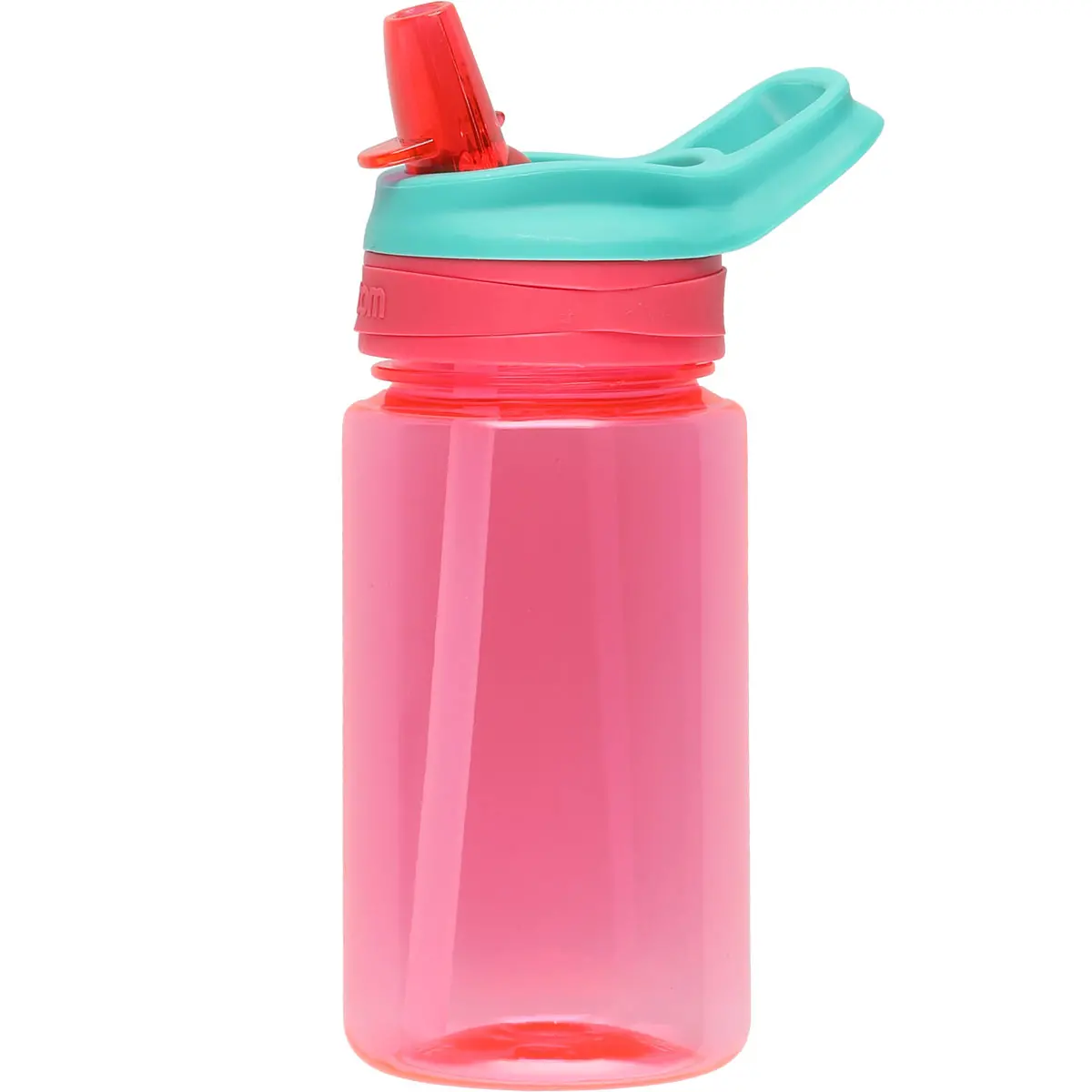 Juiceflaske med børnevenligt sugerør 470ml rød - Drikkeflasker og halmkopper - 6410416298535 - 0