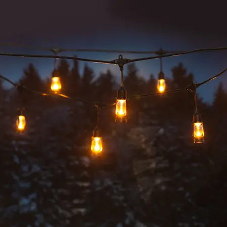LED-ljusslinga 10 st förlängbar - Ljusslingor utomhus och inomhus - 6410416484273 - 0