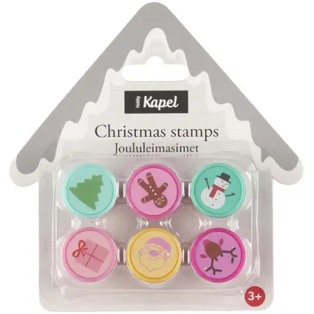 Julstämplar Kapel Hobby 6-pack - Pysselmaterial - 6410416565644 - 0