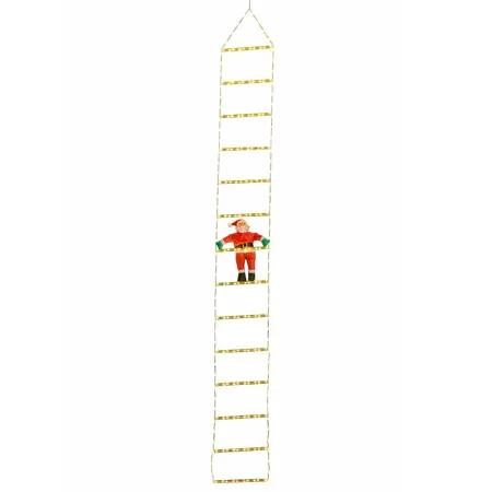 Jultomte på ljusstege Ho-Ho-Ho 220cm - Dekorationsbelysning - 6435200322302 - 0