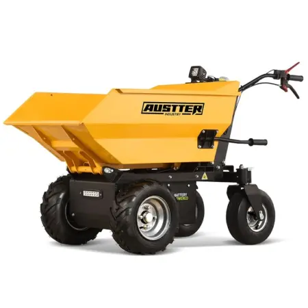 Eldriven minidumper Austter 500 kg 1000 W - Maskiner för markbearbetning - 6438014408286 - 0