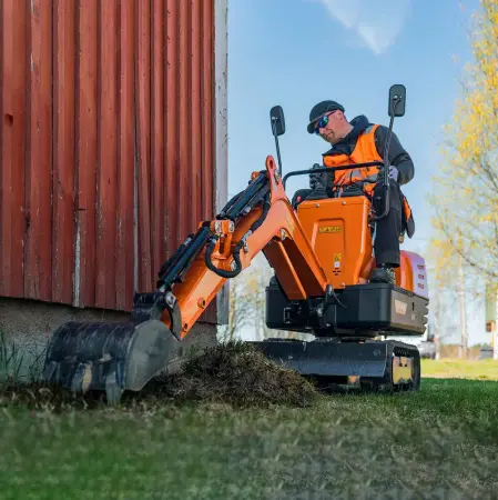 Minigrävare 360° 637 kg 4T Excavator - Maskiner för markbearbetning - 6438471353013 - 1