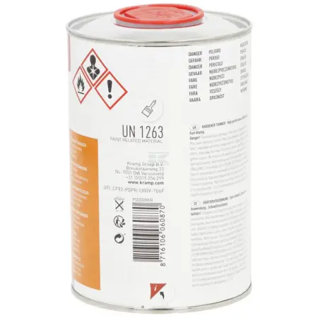 Hærdemiddel 1 l Kramp - Fibre, spartelmasse og hærder - 8716106060870 - 1