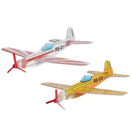 Flygplan set för barn 2 st. - Kreativa leksaker - 8721037367936 - 0