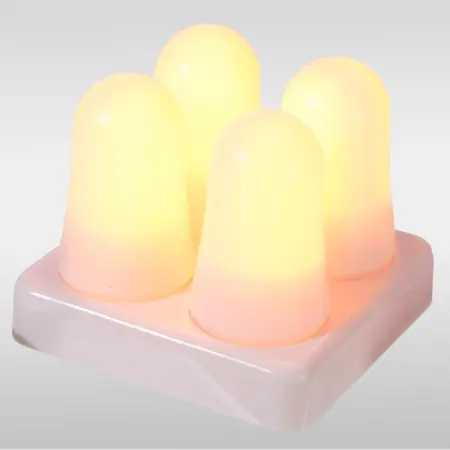 Genopladelige LED-lys med fjernbetjening -  - 8721461153464 - 0