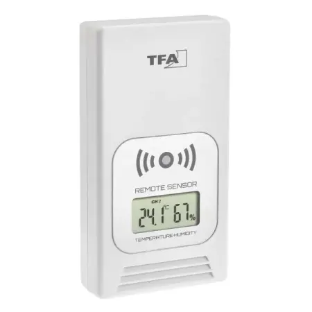 TFA vejrstasjon - Hjemmemåler, timer og alarm - 4009816033864 - 1