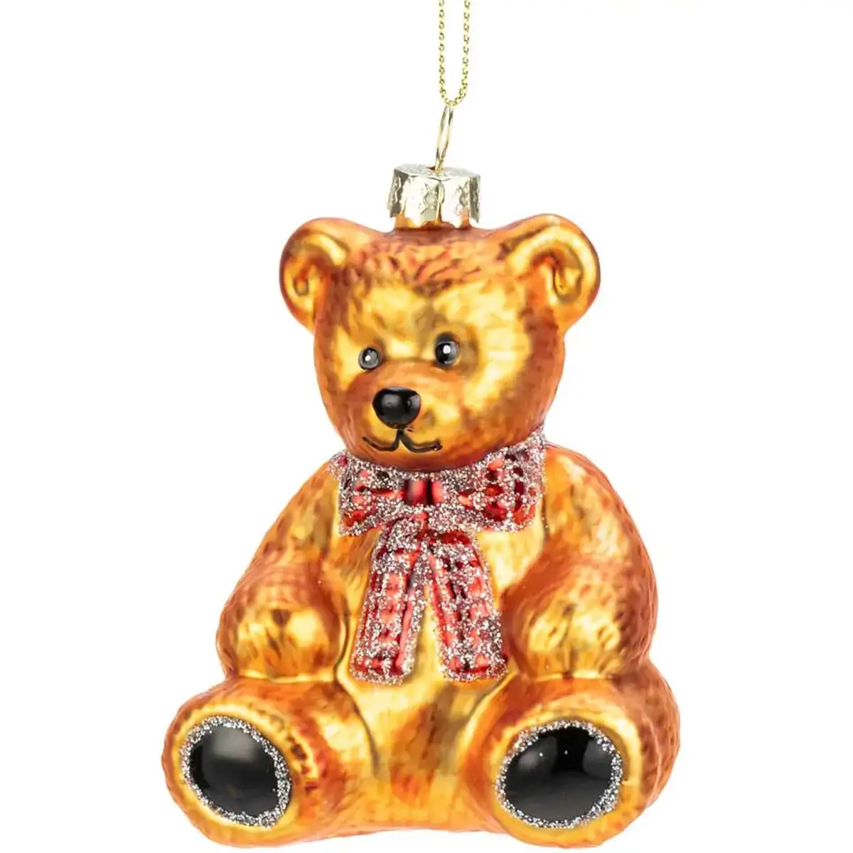 Weiste julgransdekoration Nalle 9 cm - Julgransdekorationer - 6412740132370 - 0