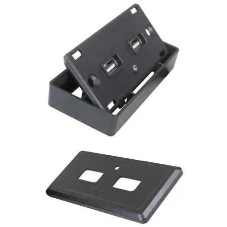 Ladestik 12-24V 2xUSB - Cigarettænderstik og oplader - 6419774007810 - 1
