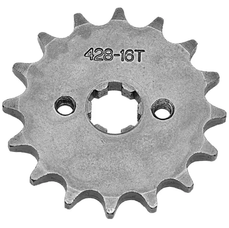 Fronttandhjul 16H 428 deling 17mm boring - Motocross og knallert kører - 6438471028010 - 0