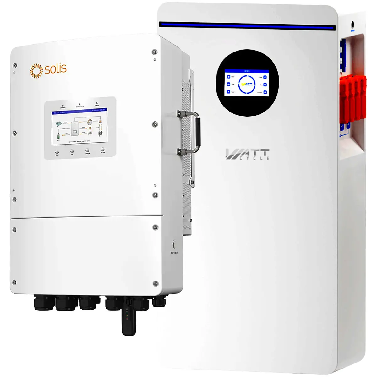 Reservkraftsystem 16 kWh med 8 kW hybridväxelriktare - Solenergisystem - 6438471354386 - 0